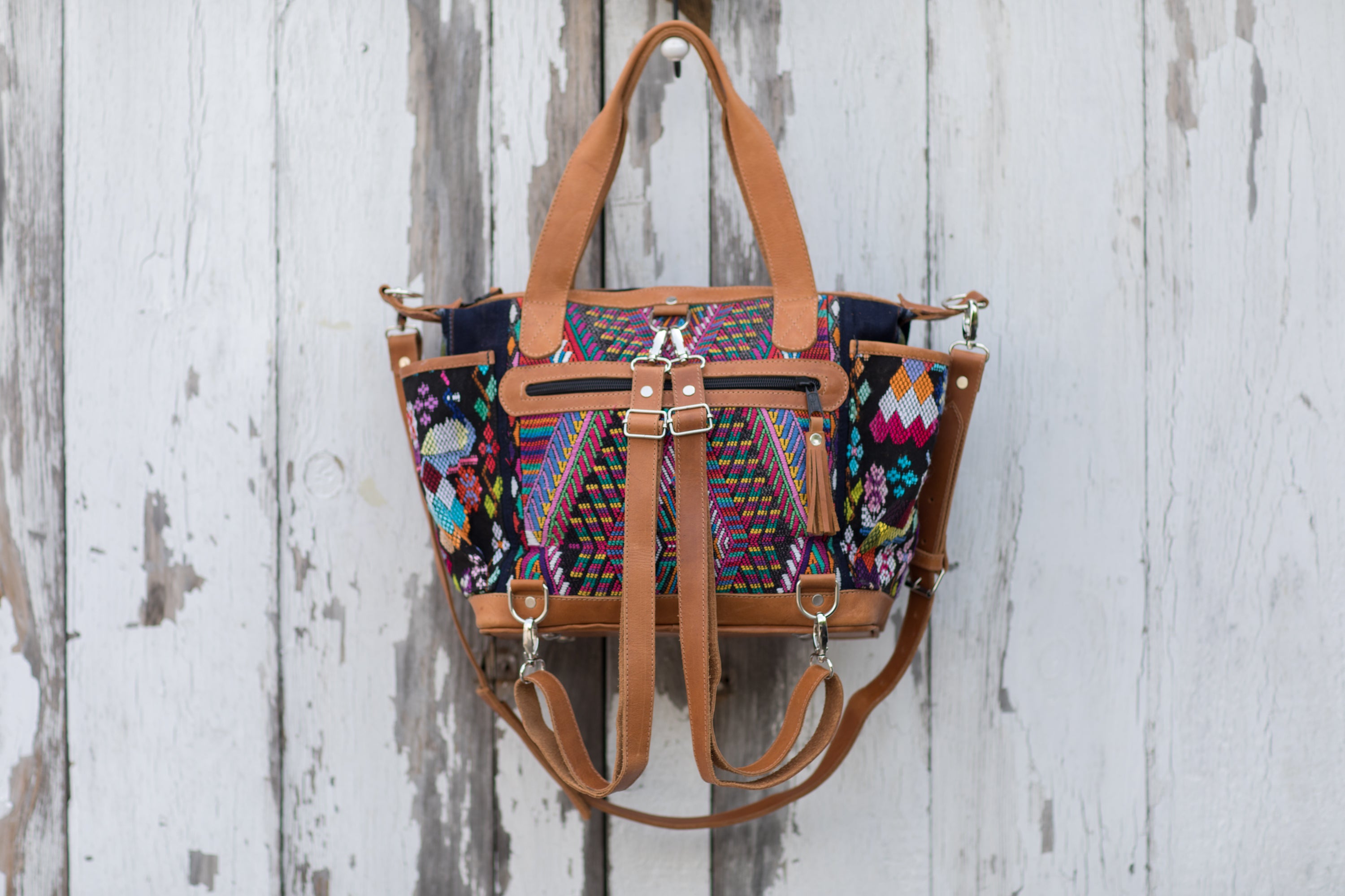 Huipil CDB back pack small Rainbow