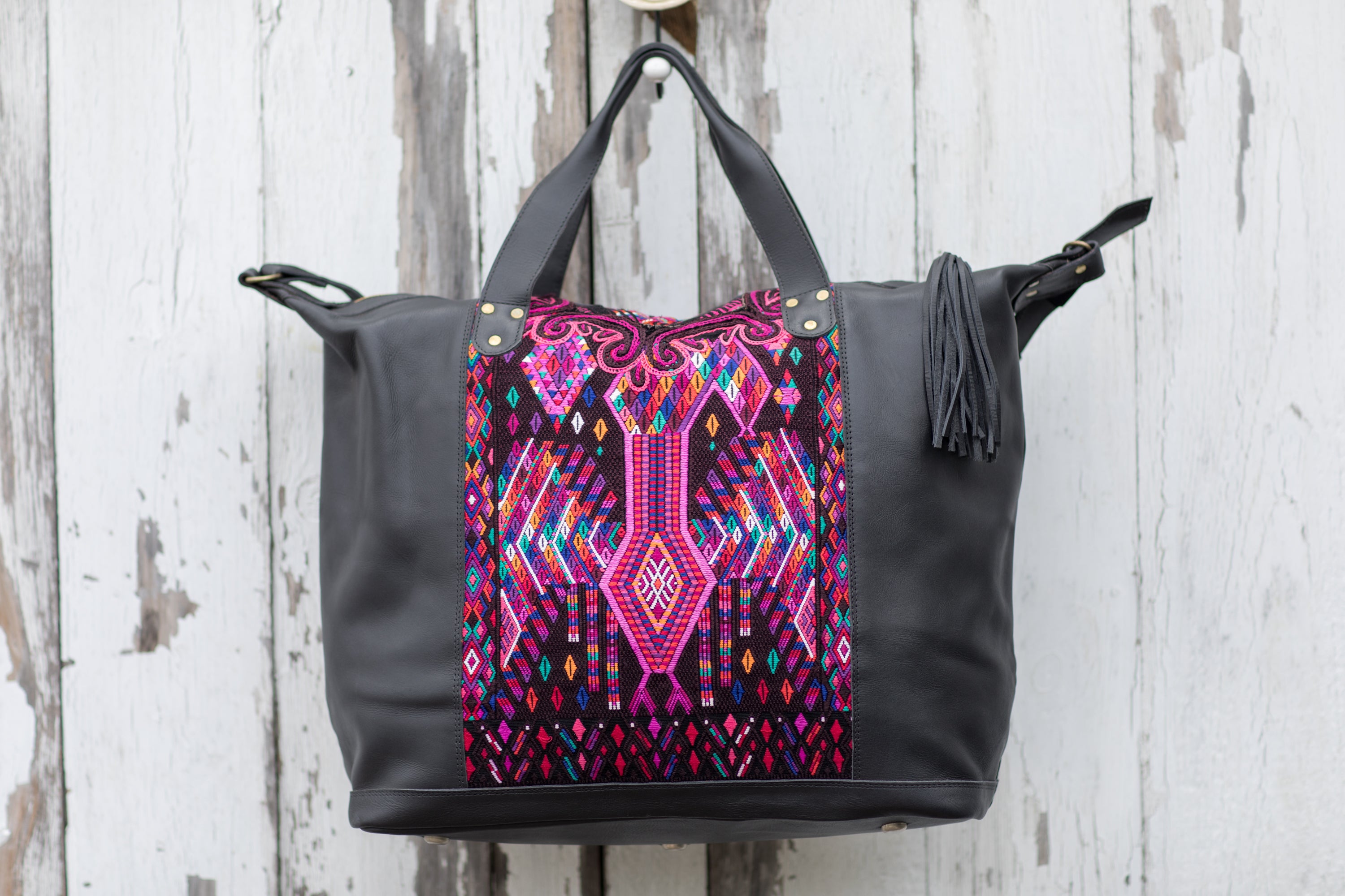 Huipil weekender bag XL carry on luggage
