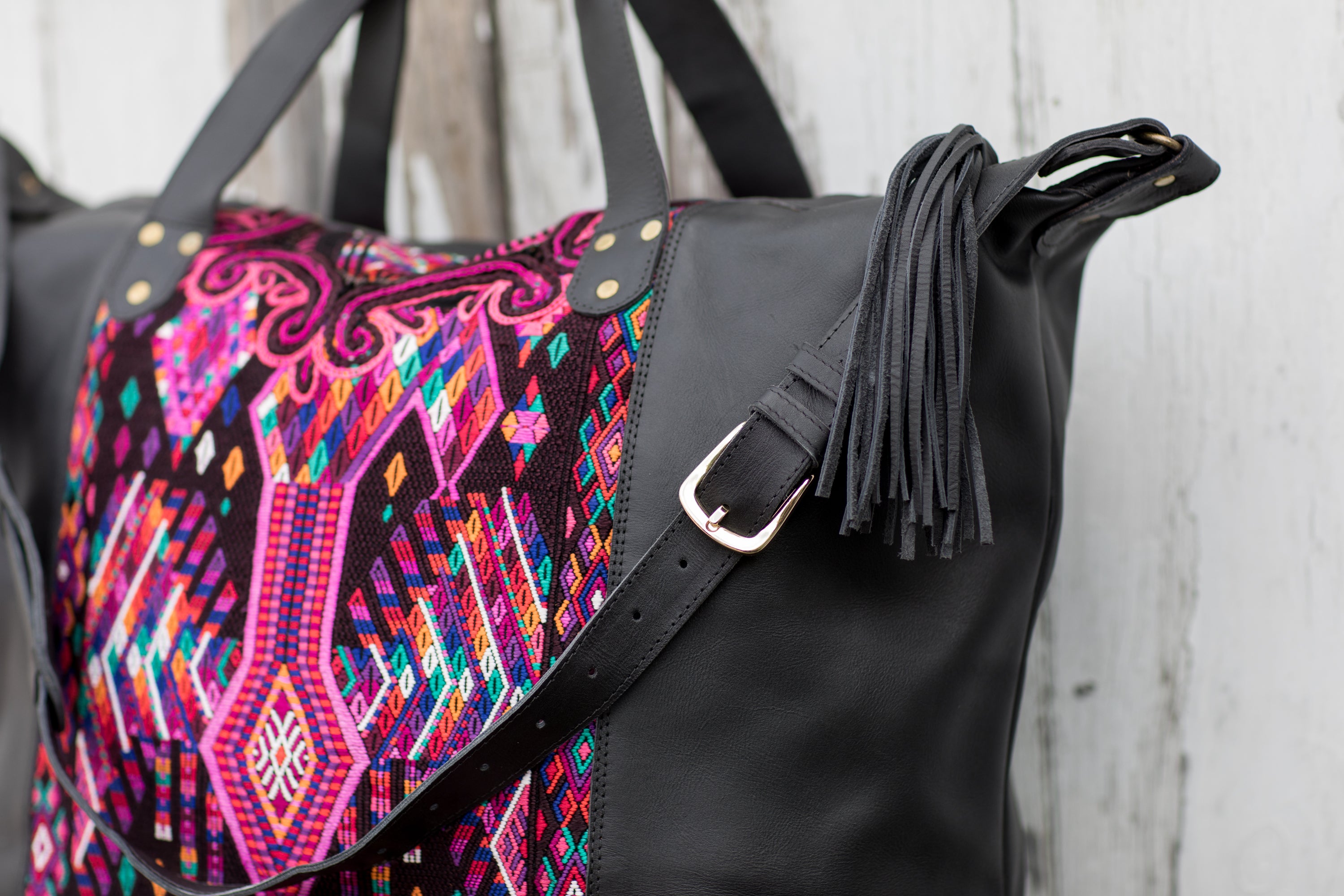 Huipil weekender bag XL carry on luggage