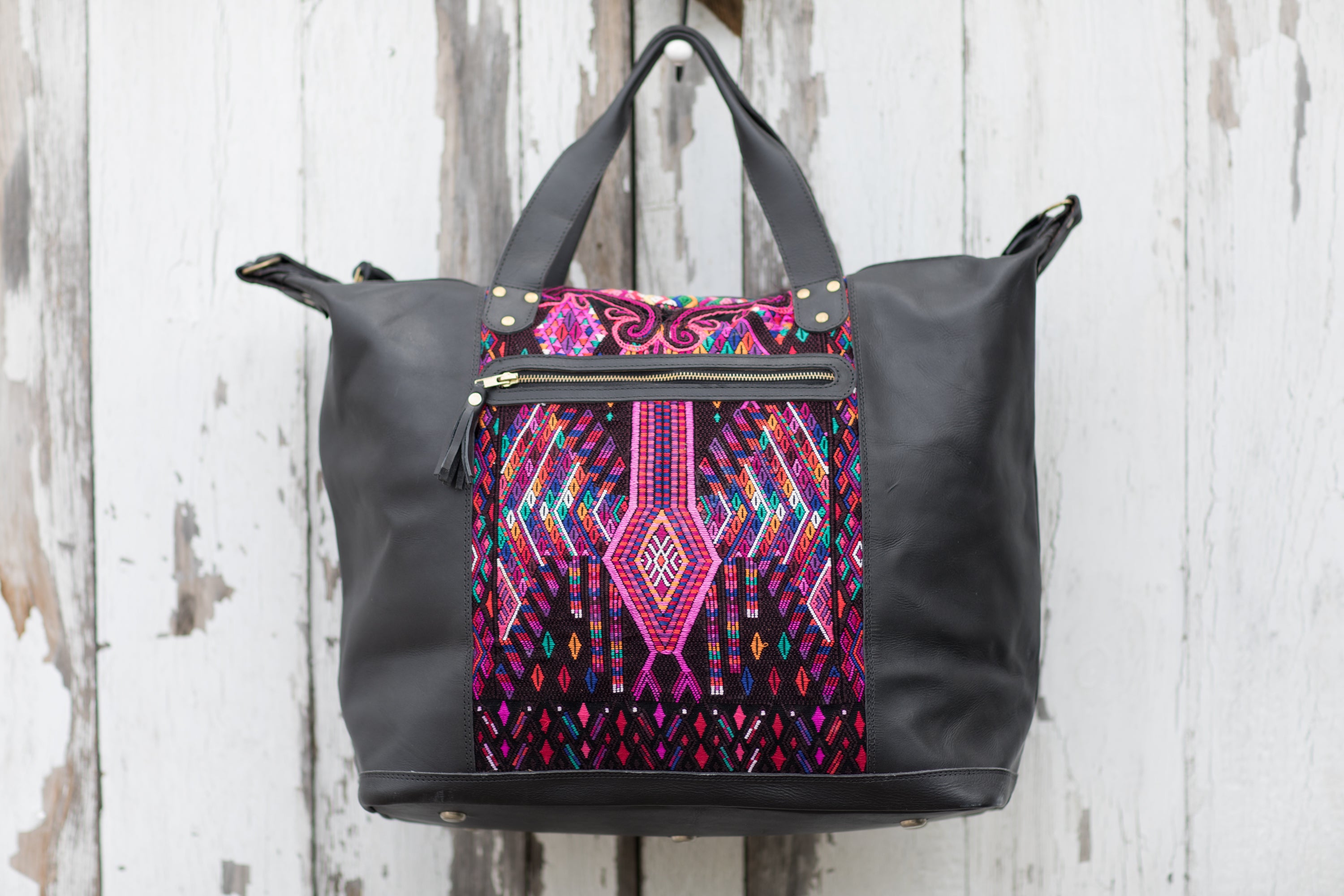 Huipil weekender bag XL carry on luggage