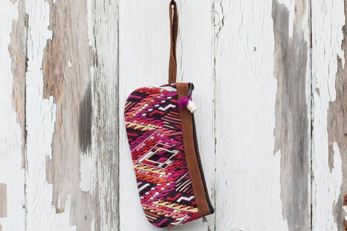 Cosita huipil wristlet clutch 308